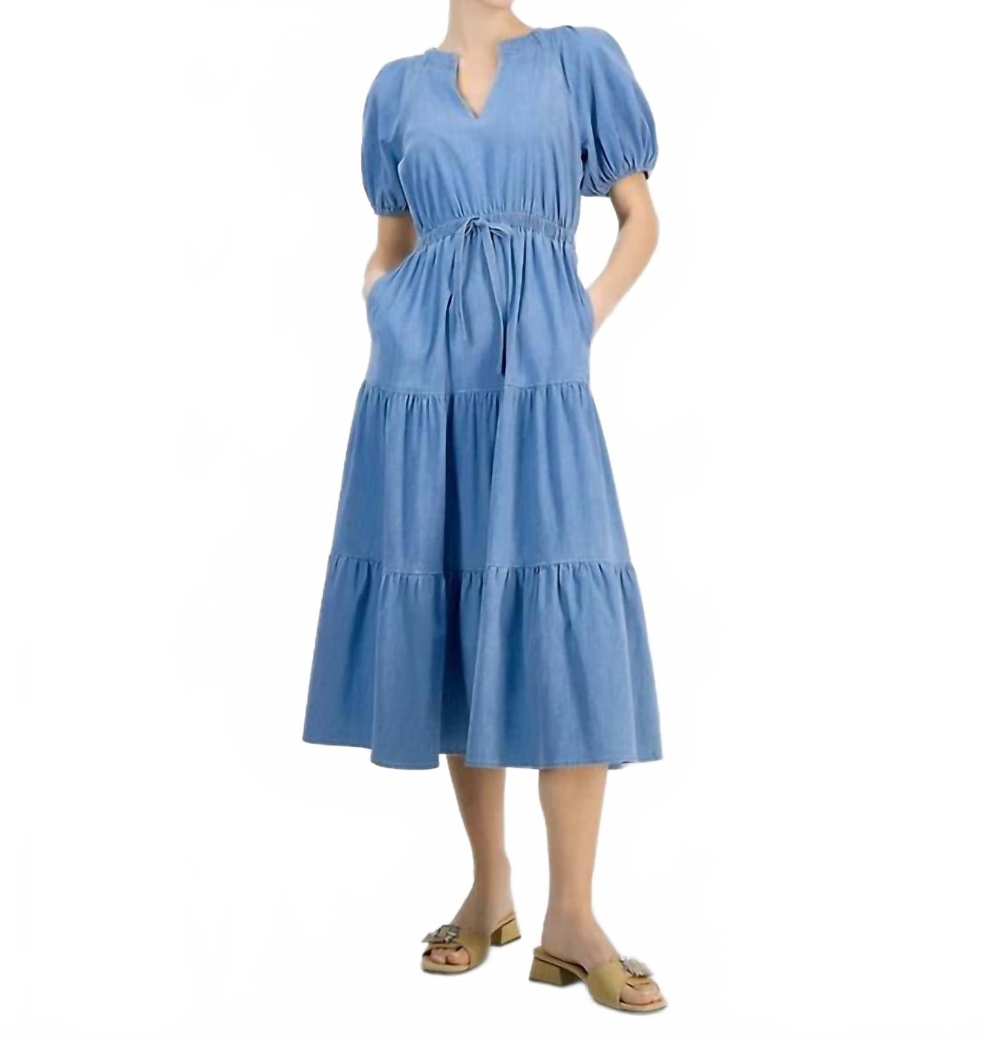 Vestido color azul