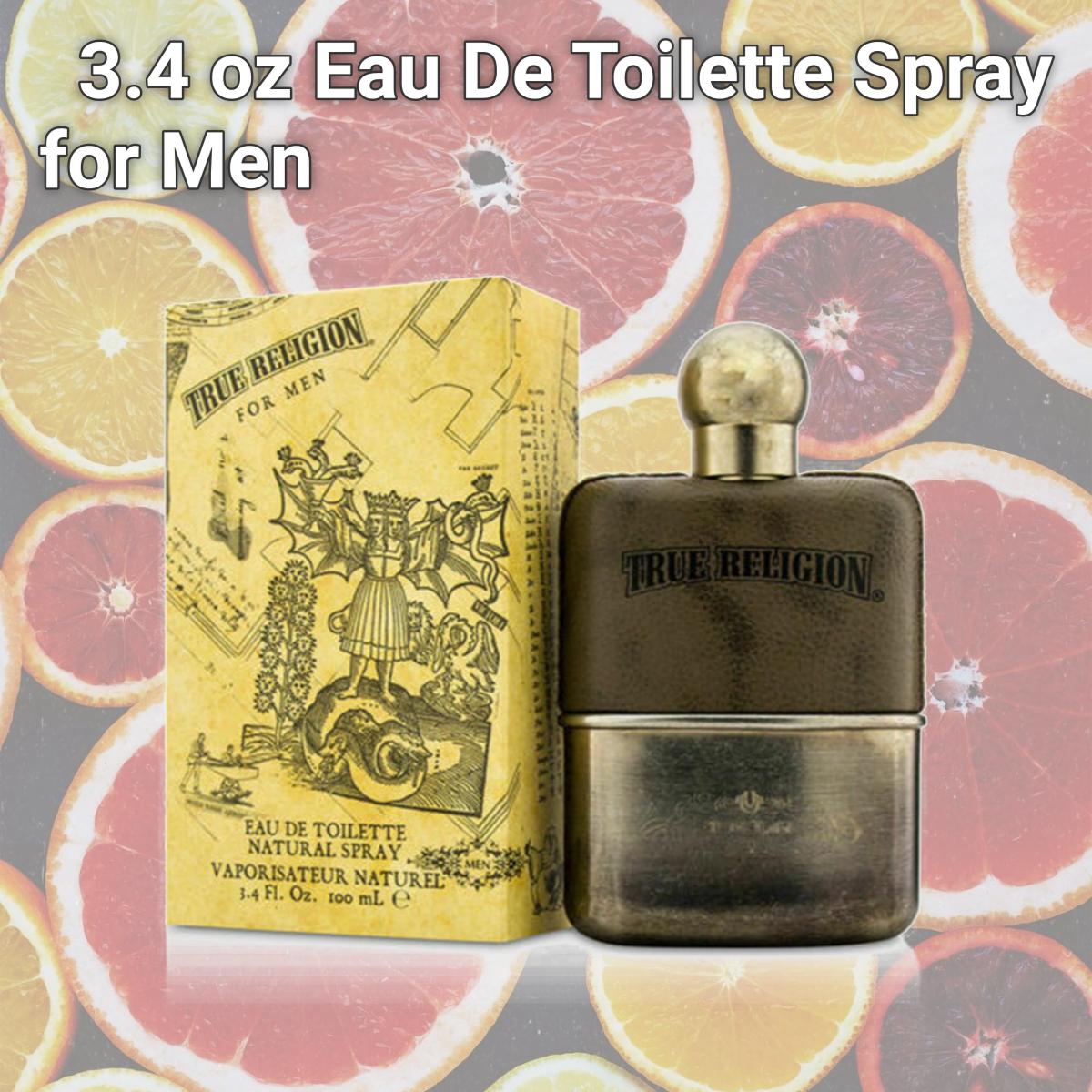 Perfume de hombre eau de toilette 3,4 oz