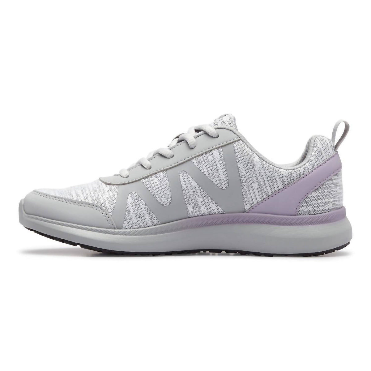 Tenis de mujer con cordones color gris