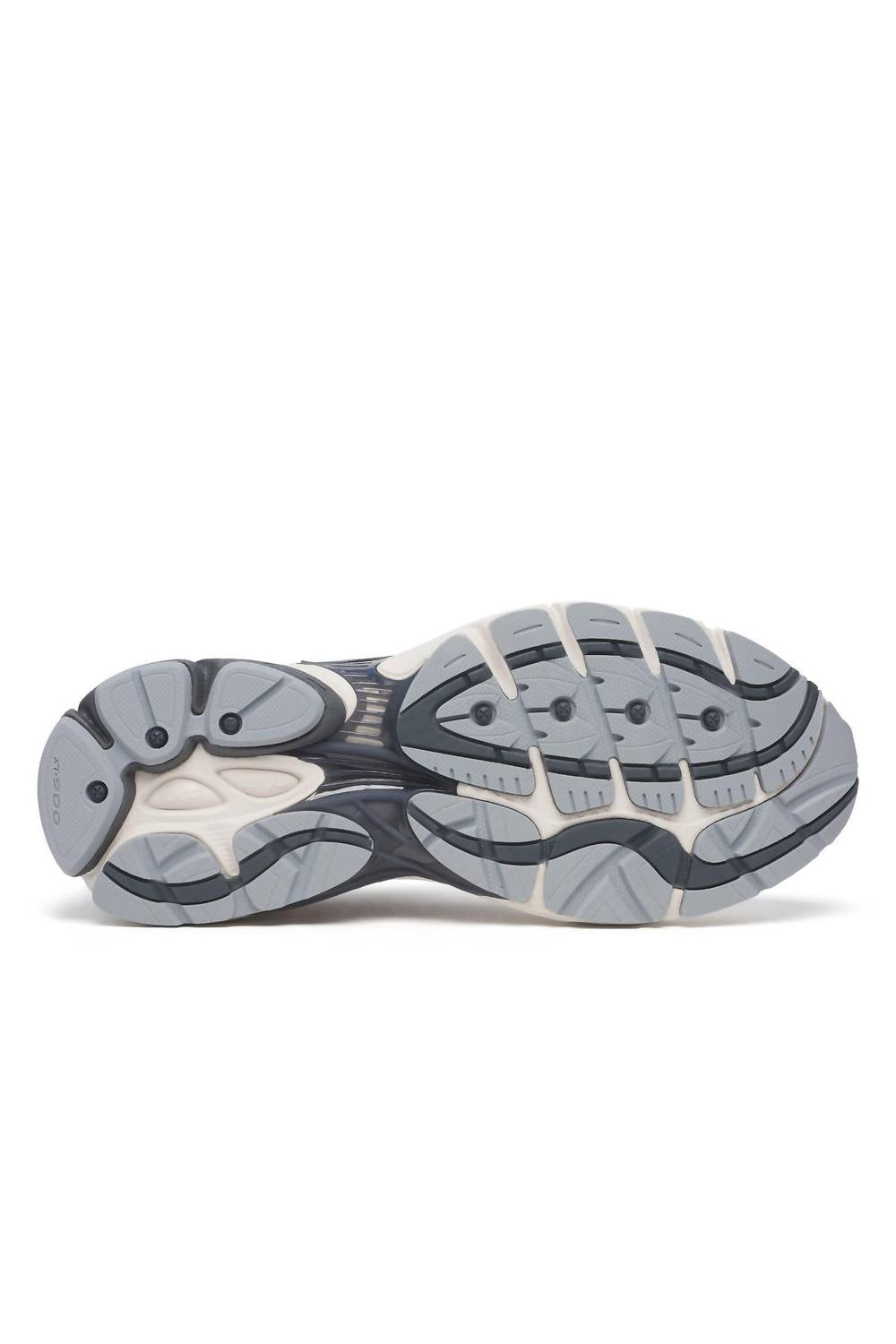 Zapatos unisex color gris claro y azul