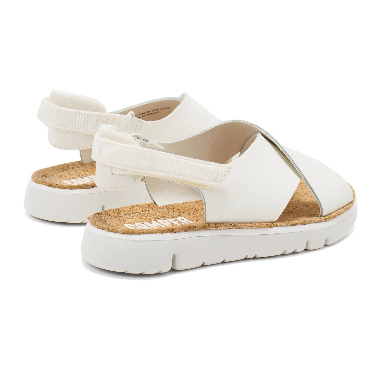 Sandalias de mujer color blanco