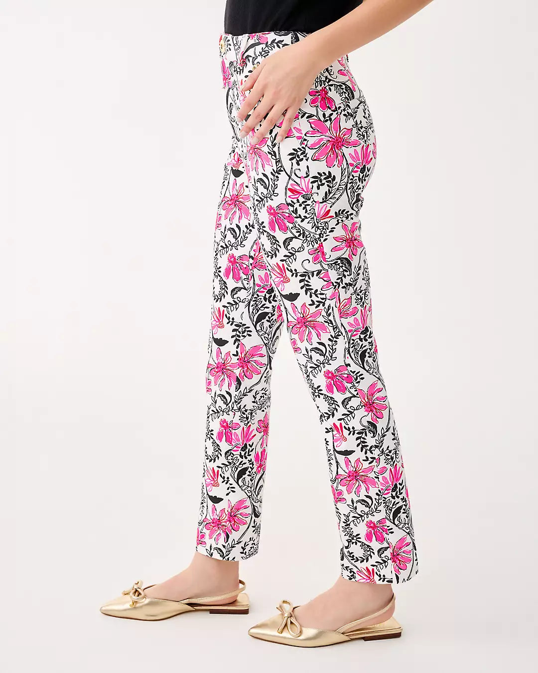 Pantalón de tiro alto