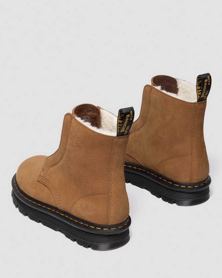 Zapatos de nobuk sin cordones