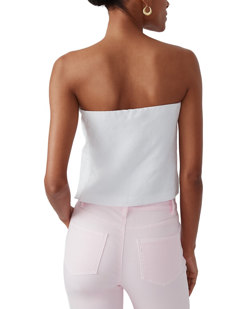 J.McLaughlin Blusa Dorota Mezcla de Lino