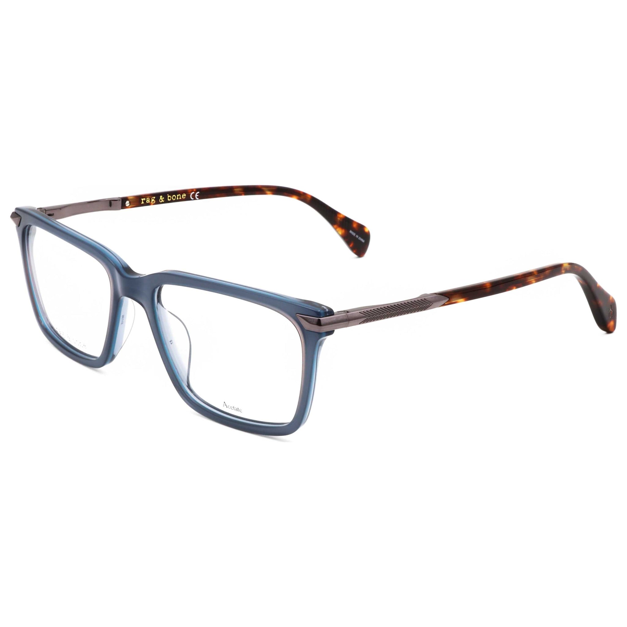 Montura para gafas de hombre 56 mm color azul