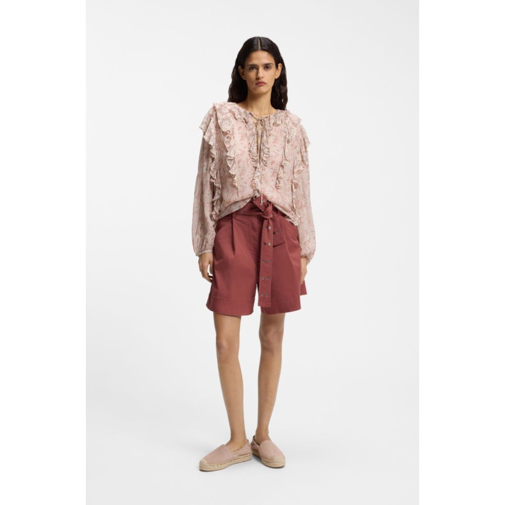 Blusa con estampado