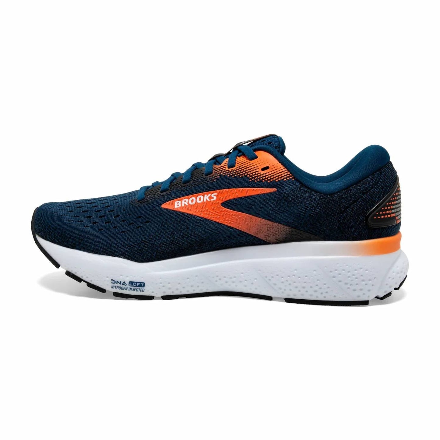Tenis para correr de hombre color negro y azul
