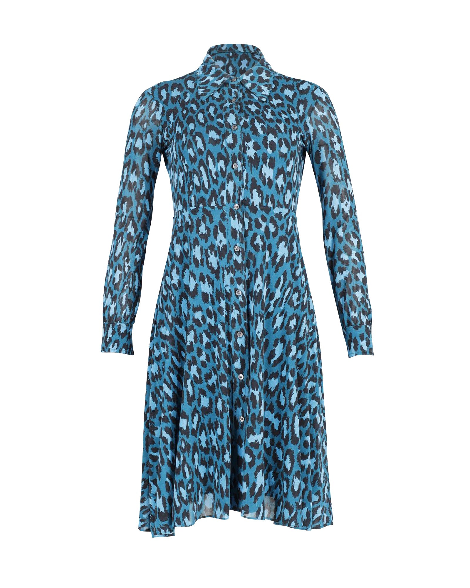 Vestido con estampado animal