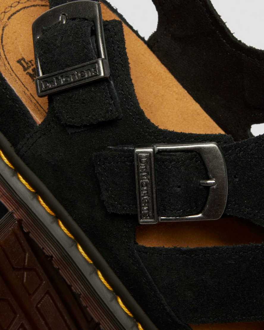 Sandalias de gamuza