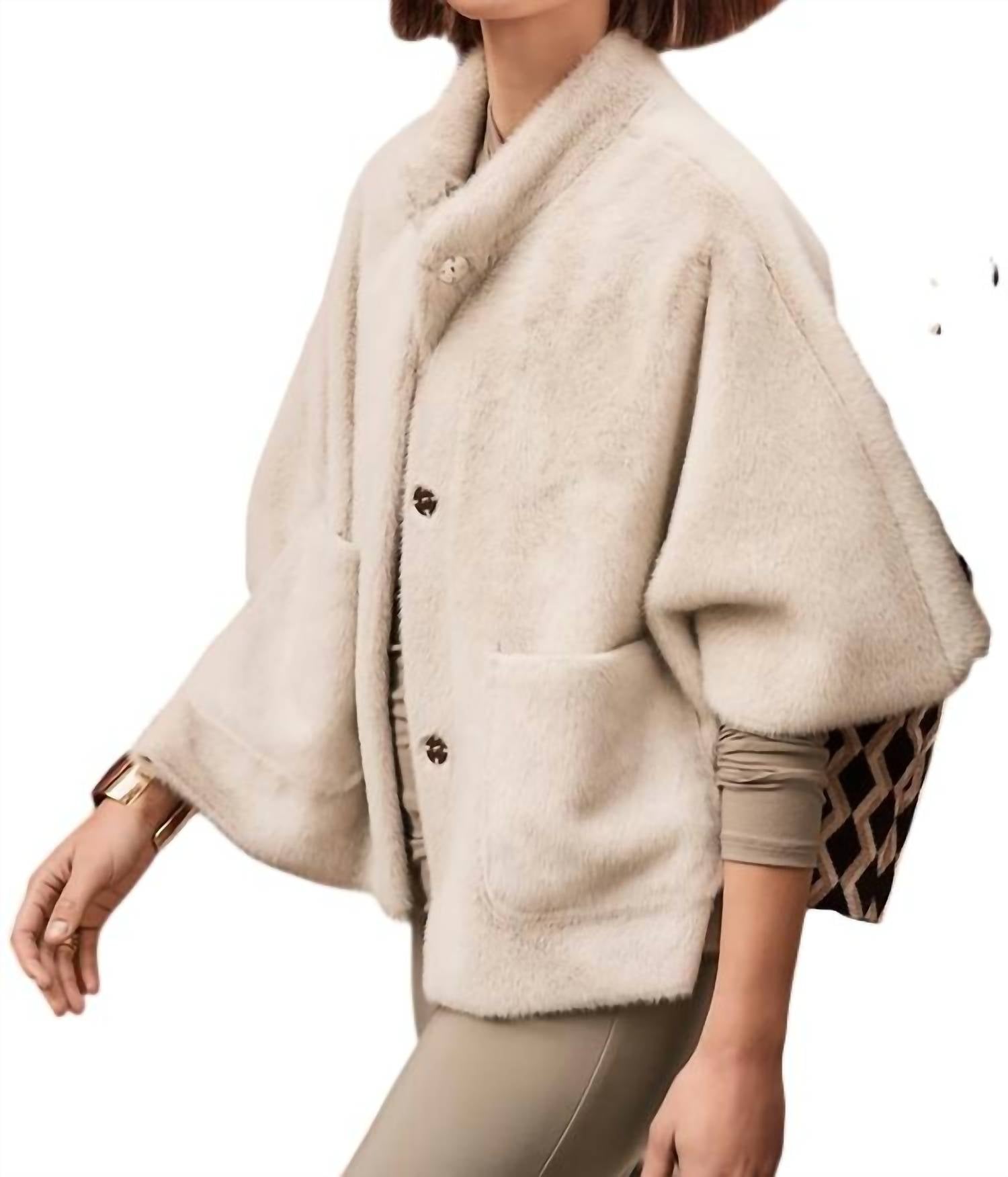 Chaqueta de corte amplio