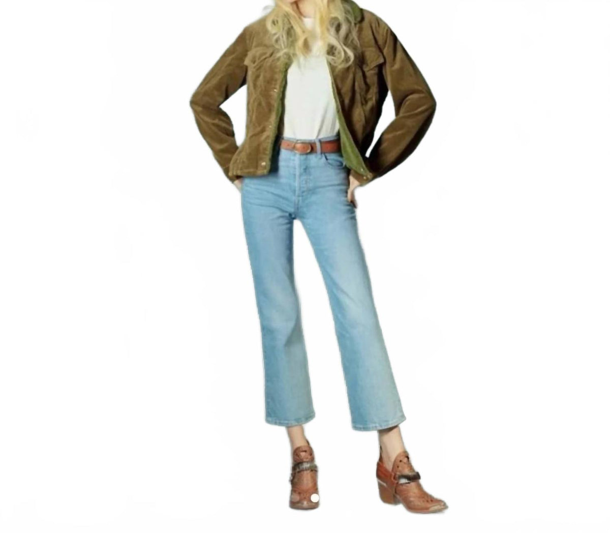 Jean color azul