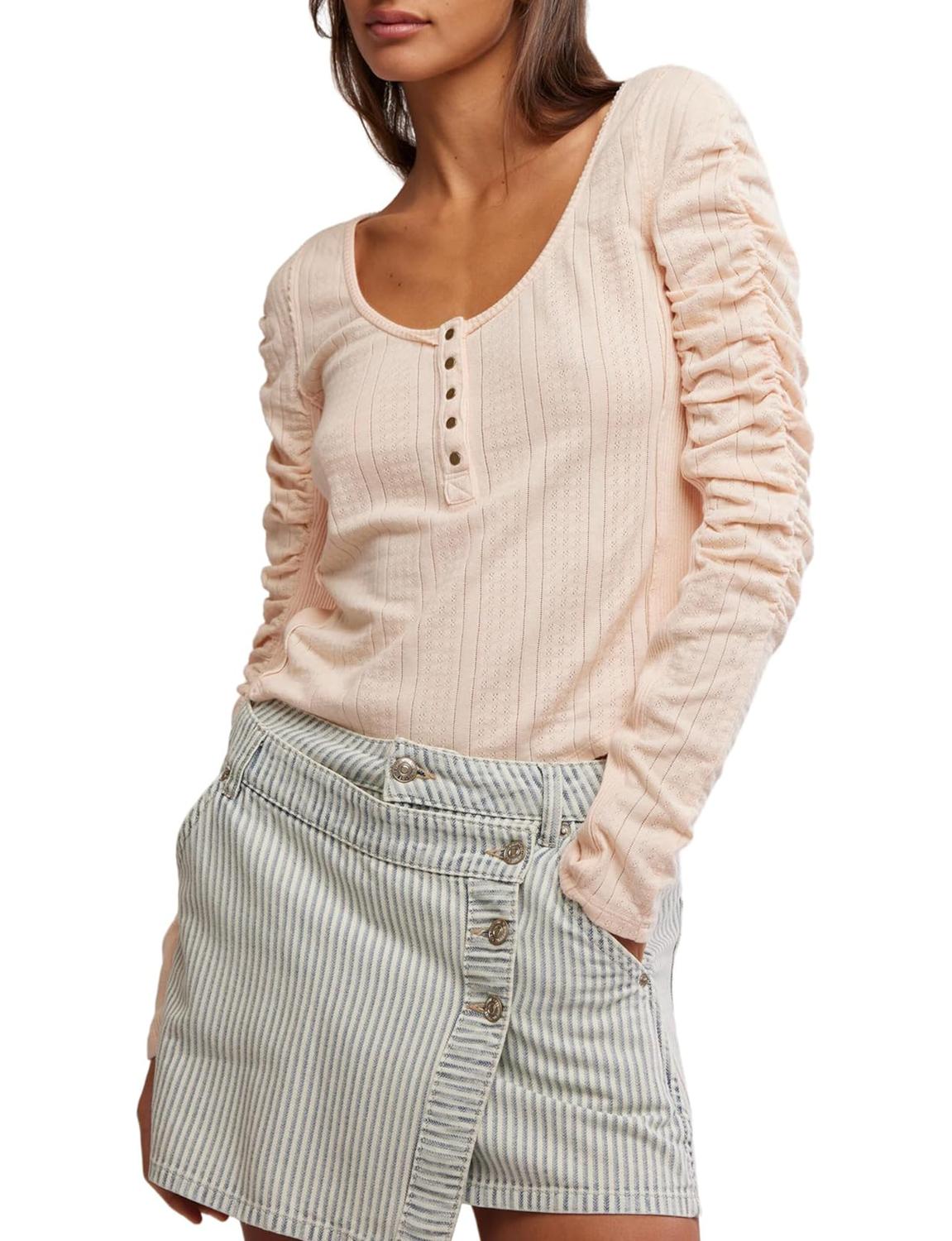Camiseta con botones