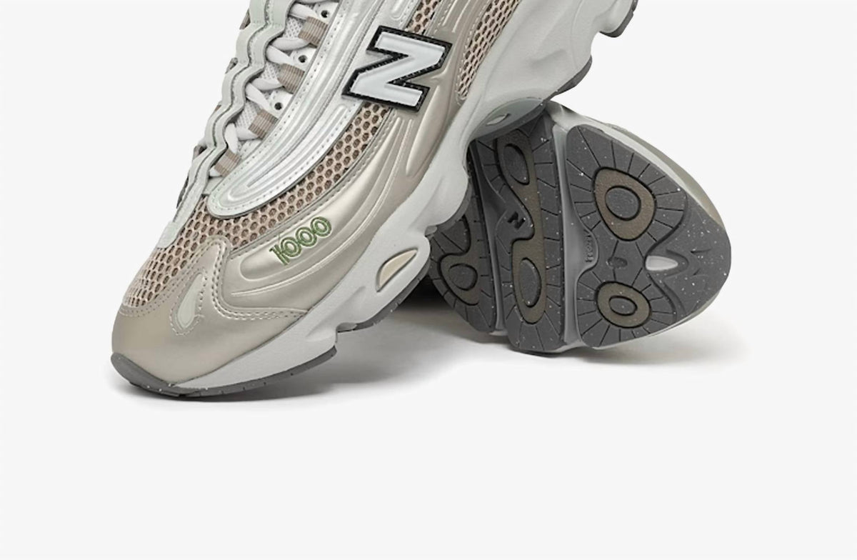 Tenis de hombre color gris y café