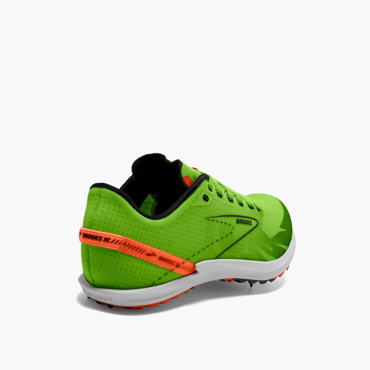 Tenis para correr de hombre color verde y rojo