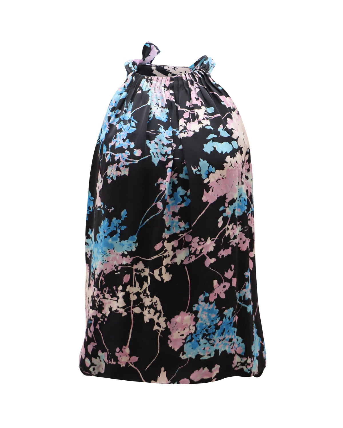 Top con estampado floral multicolor