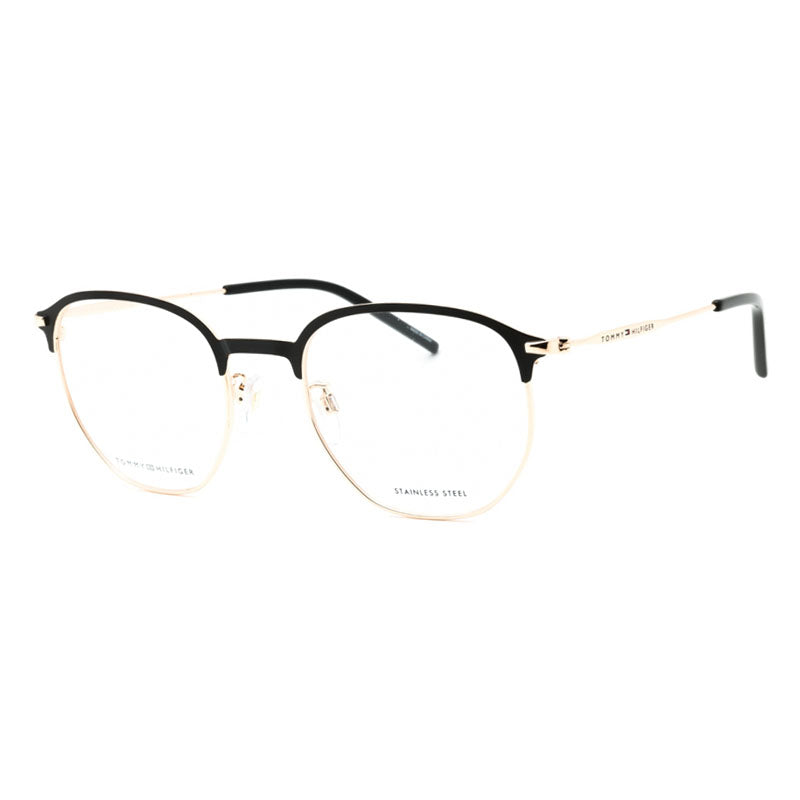Gafas 53 mm color negro y dorado