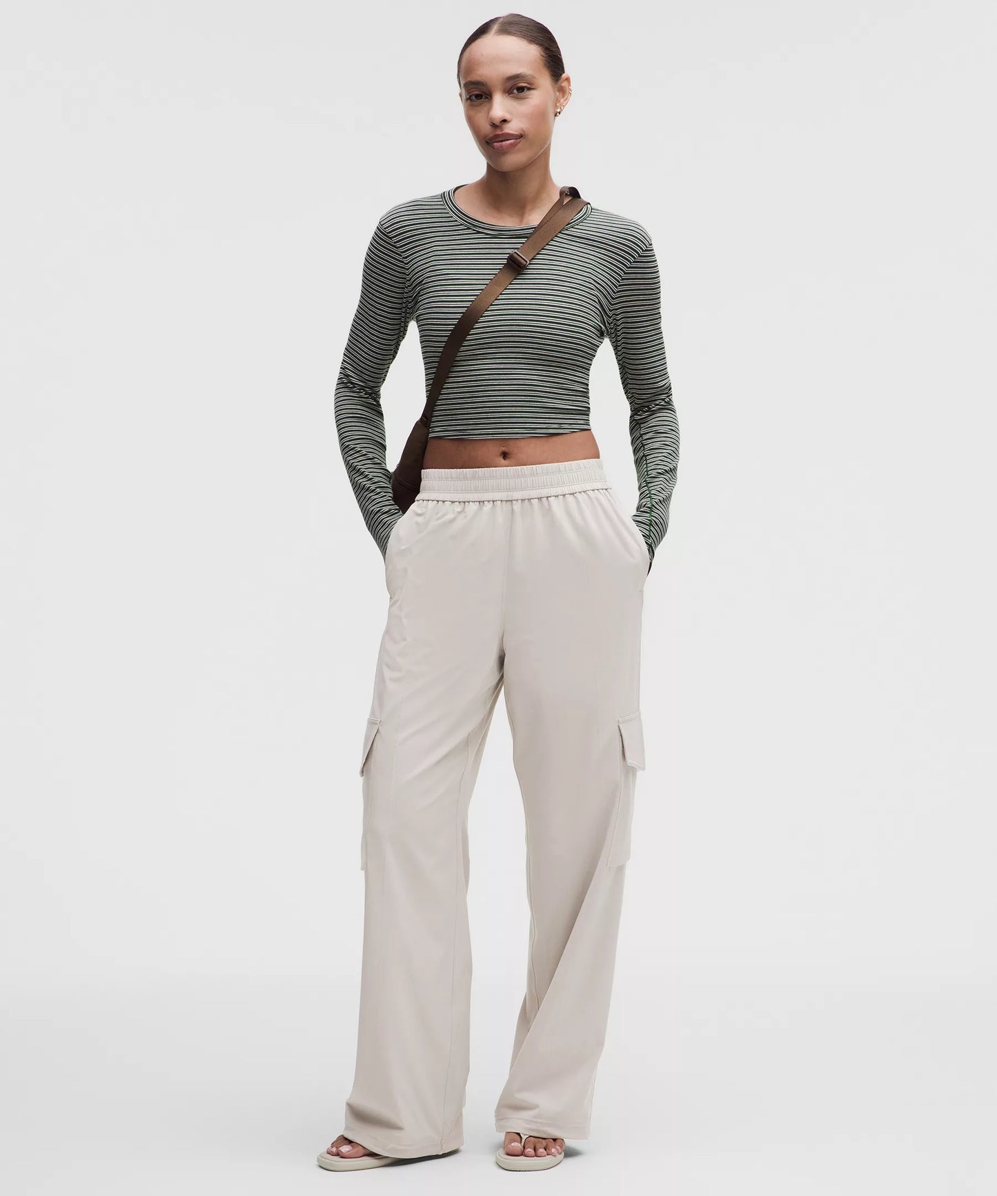 Pantalón de tiro alto