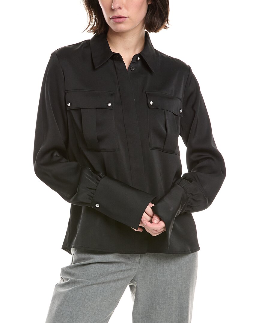 Blusa de satén