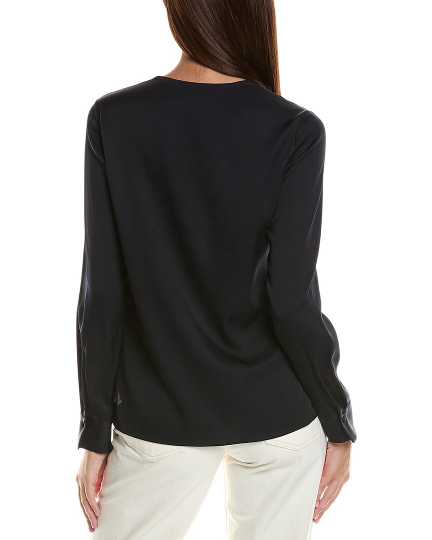 Blusa de mezcla de seda