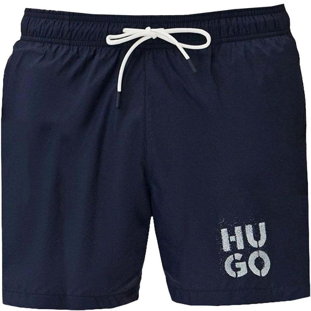 Pantaloneta de baño de hombre color azul