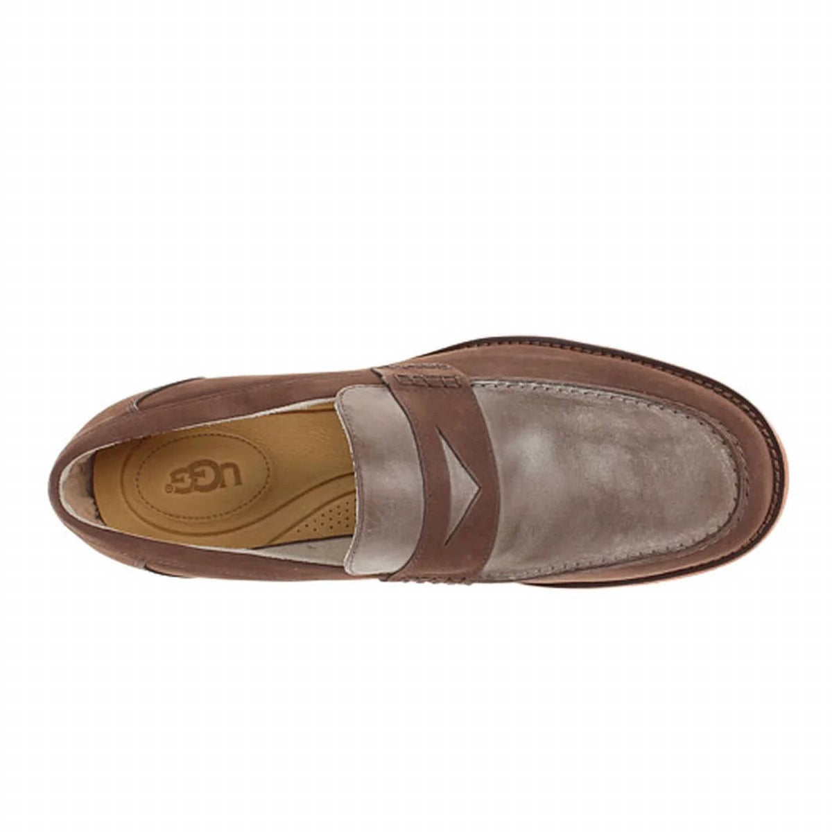 Mocasines de hombre color café