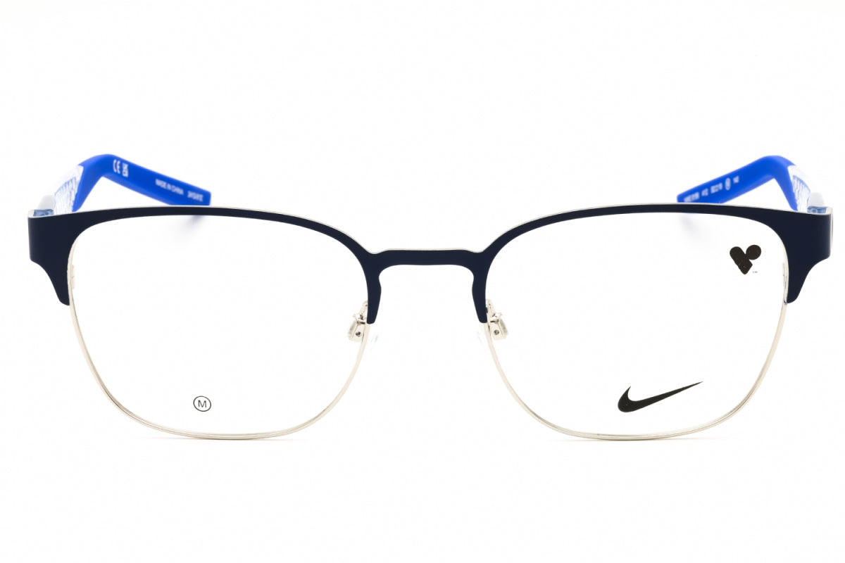 Gafas 52 mm color azul y plateado