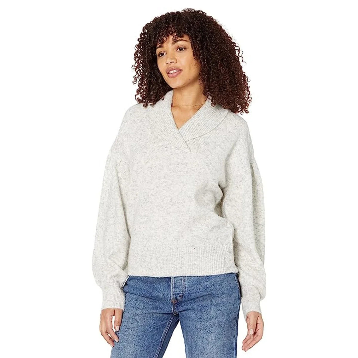 Suéter de mujer color gris