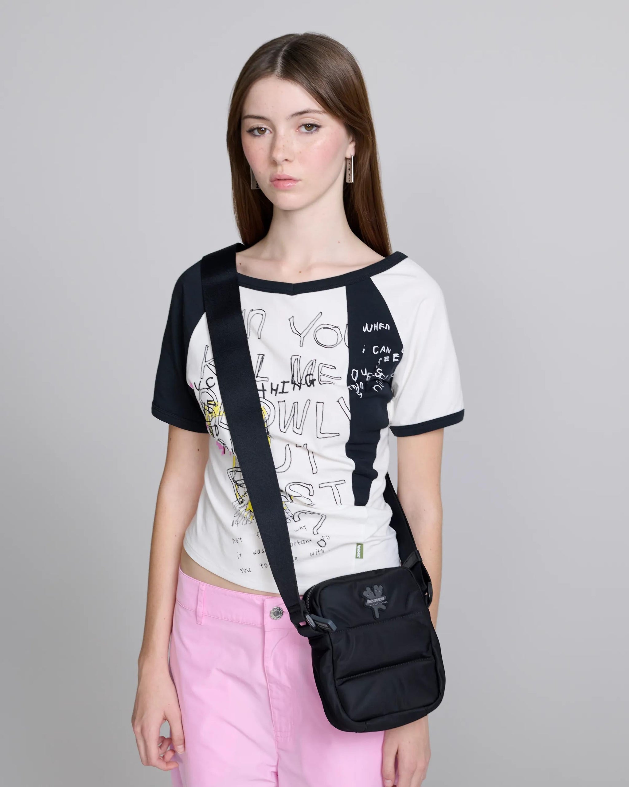 Bolso cruzado de nailon
