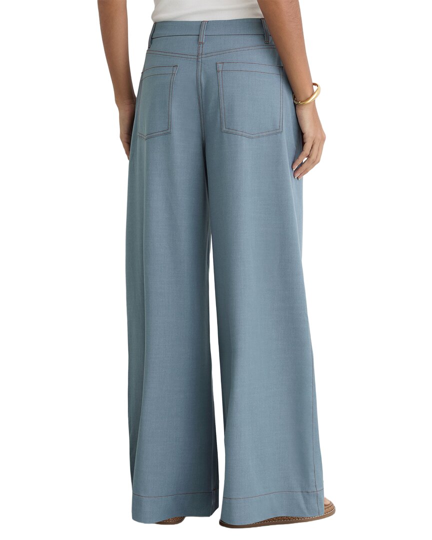 Pantalón de mezclilla de pierna ancha