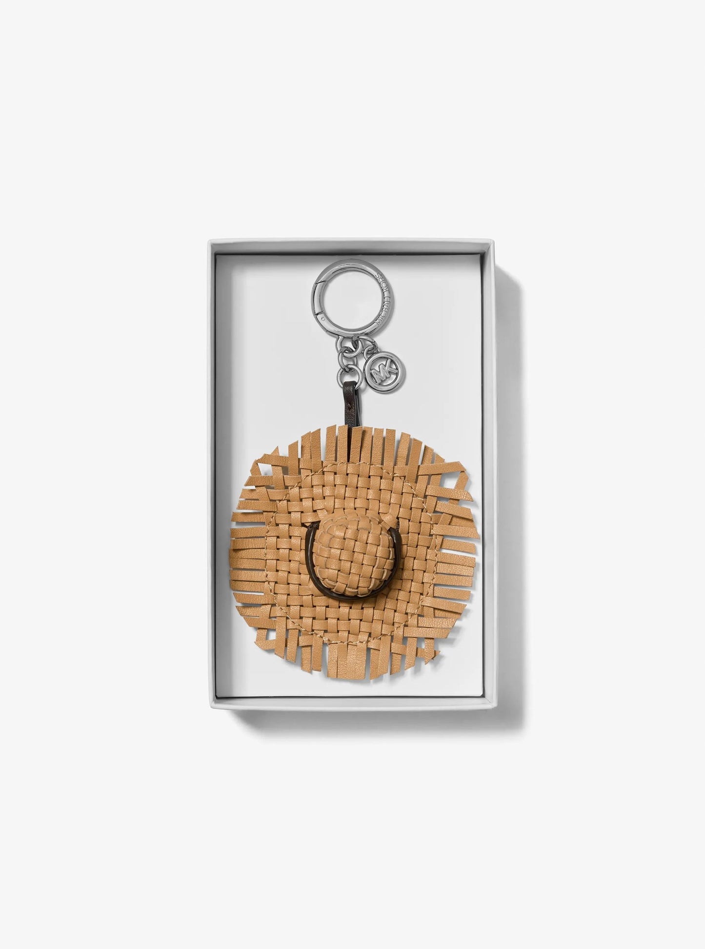 Adorno colgante de cuero