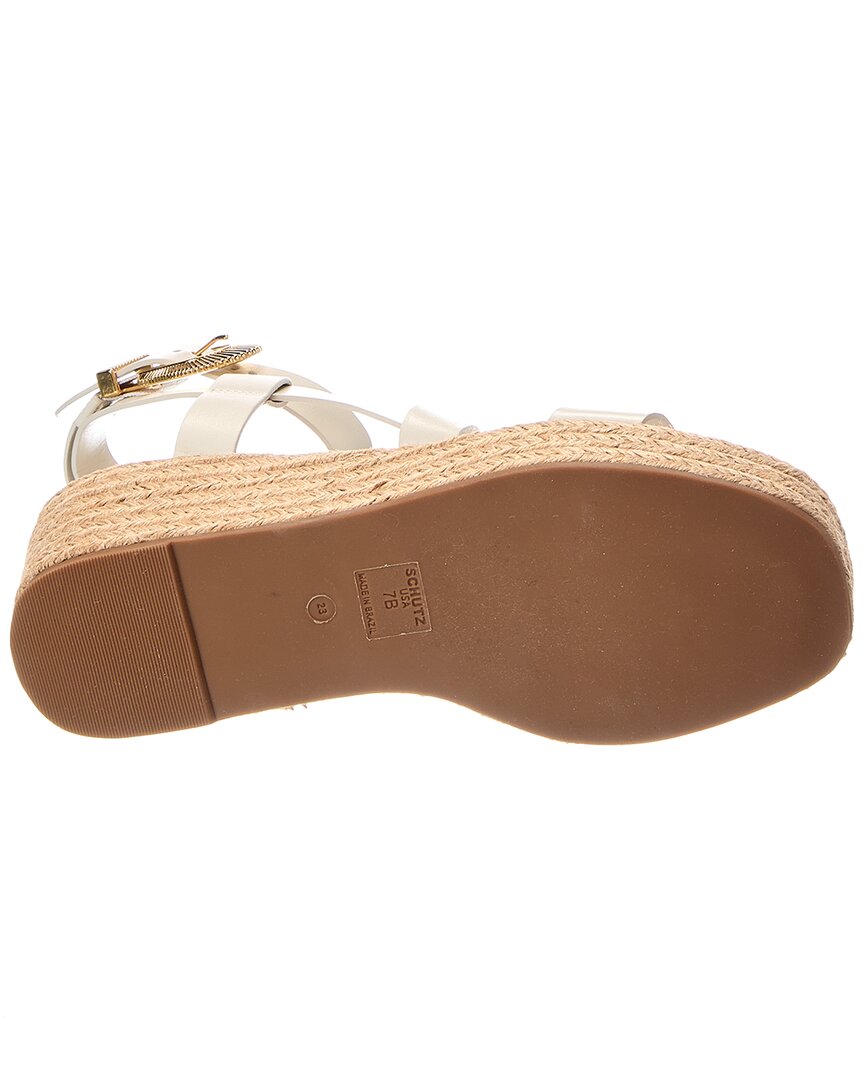 SCHUTZ Harper Sandalia Flatform de Cuero