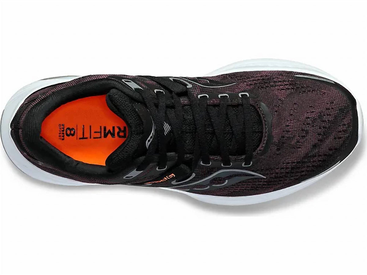 Tenis para correr de hombre color negro y blanco