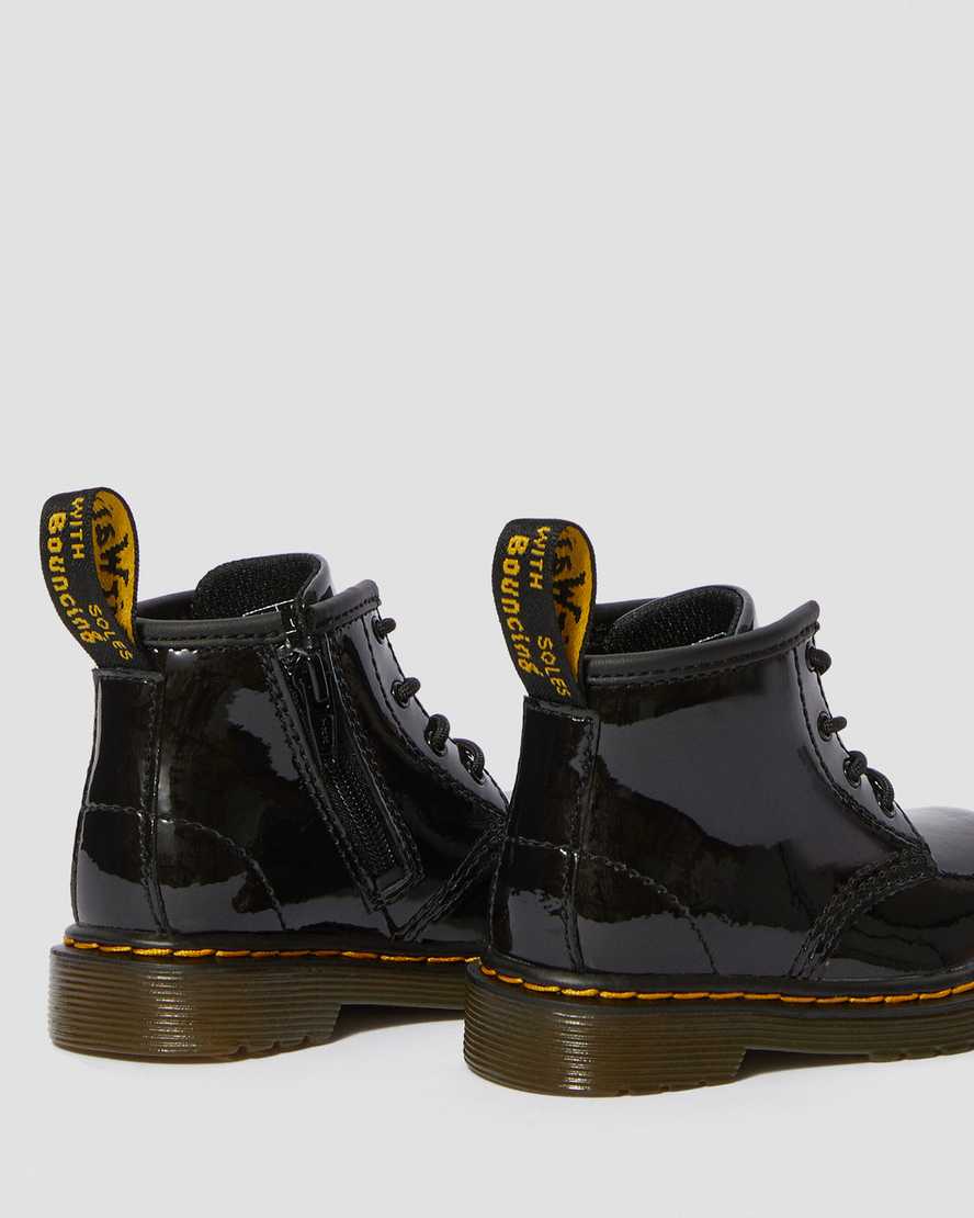 Botas para bebé de cuero con cordones