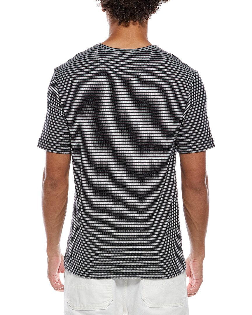 Camiseta con cuello redondo a rayas