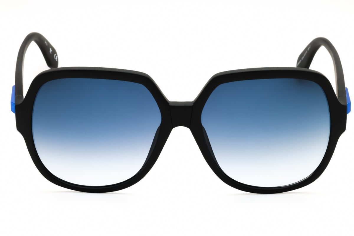 Gafas color negro y azul