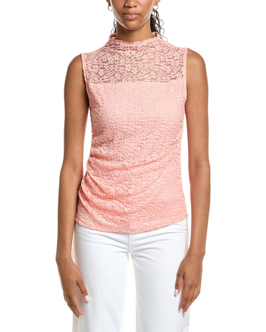 Camiseta sin mangas con cuello alto