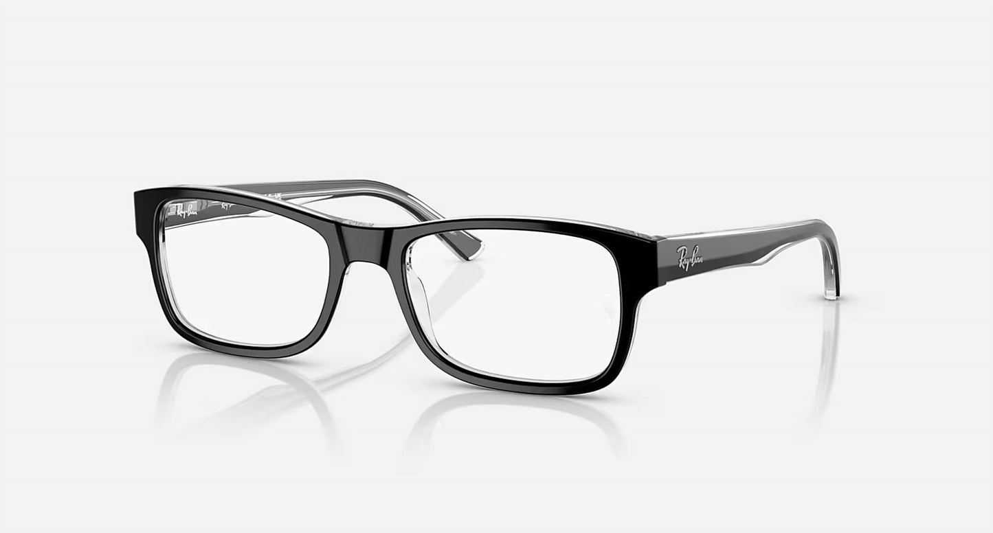 Montura para gafas de hombre color negro