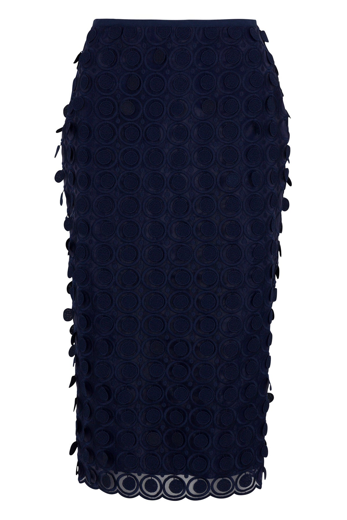 Falda midi