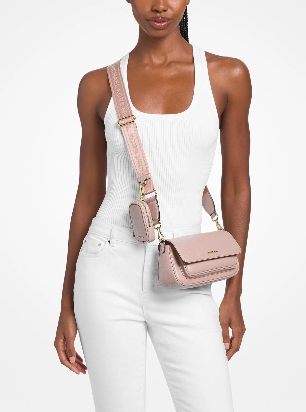Bolso cruzado de cuero