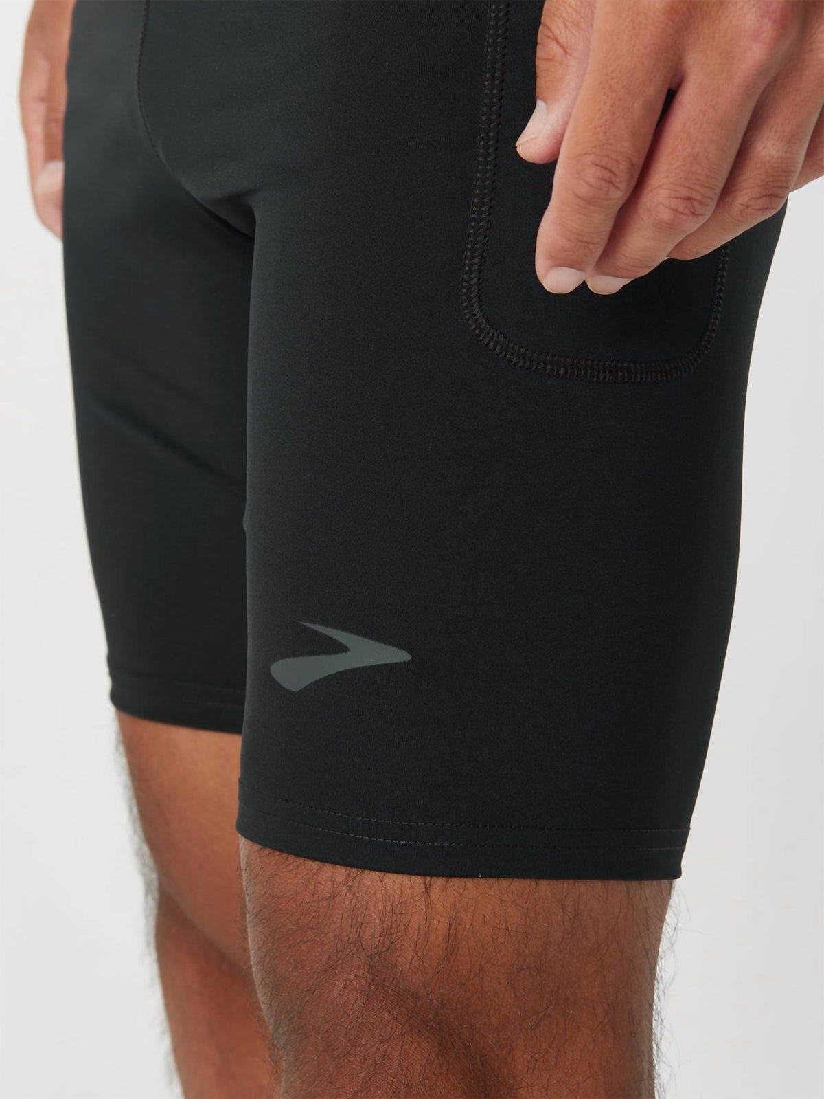 Leggings de hombre color negro