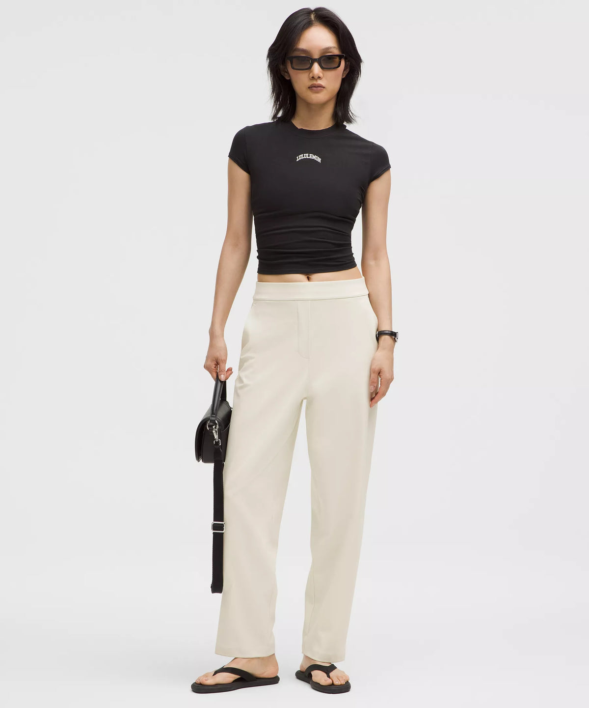 Pantalón de tiro alto