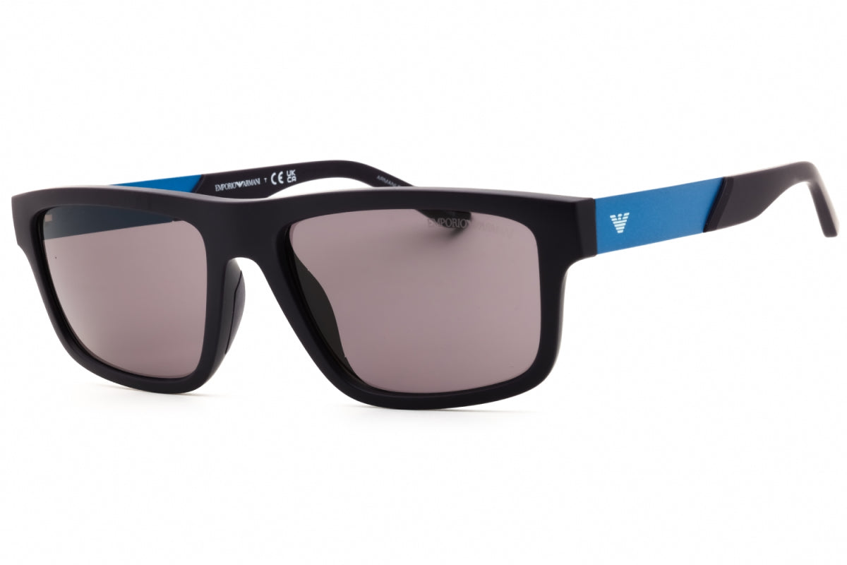Gafas color café y violeta