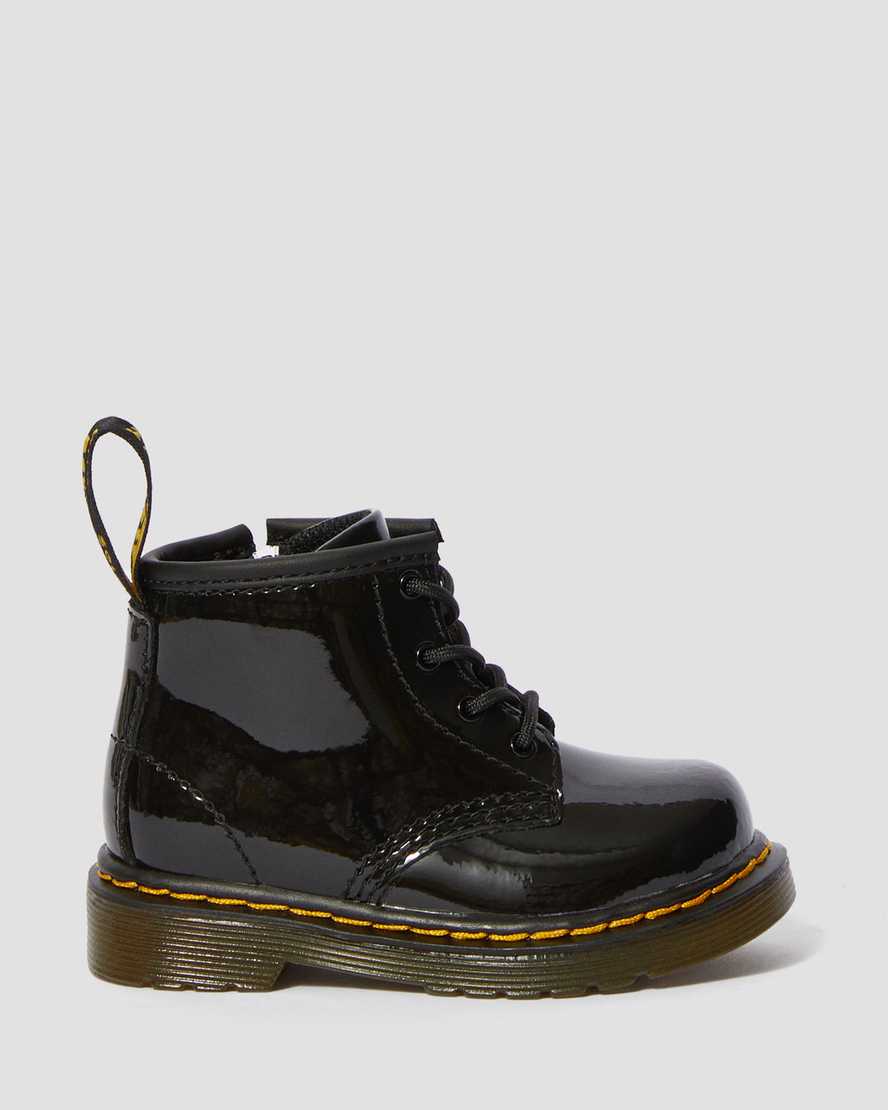Botas para bebé de cuero con cordones