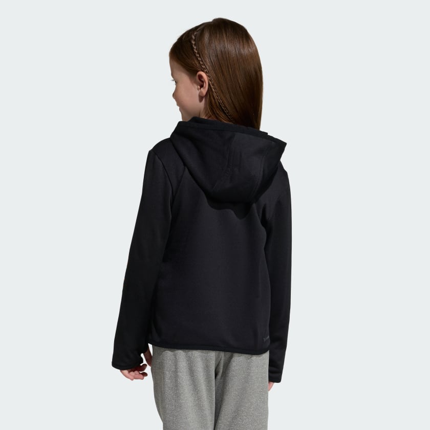 Buzo con capucha infantil a rayas