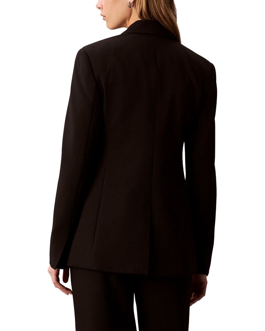 Calvin Klein Blazer Ajustado Elástico Suave