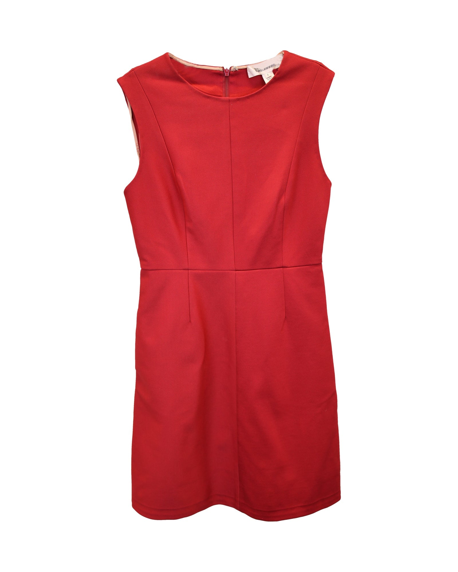 Vestido corto color rojo