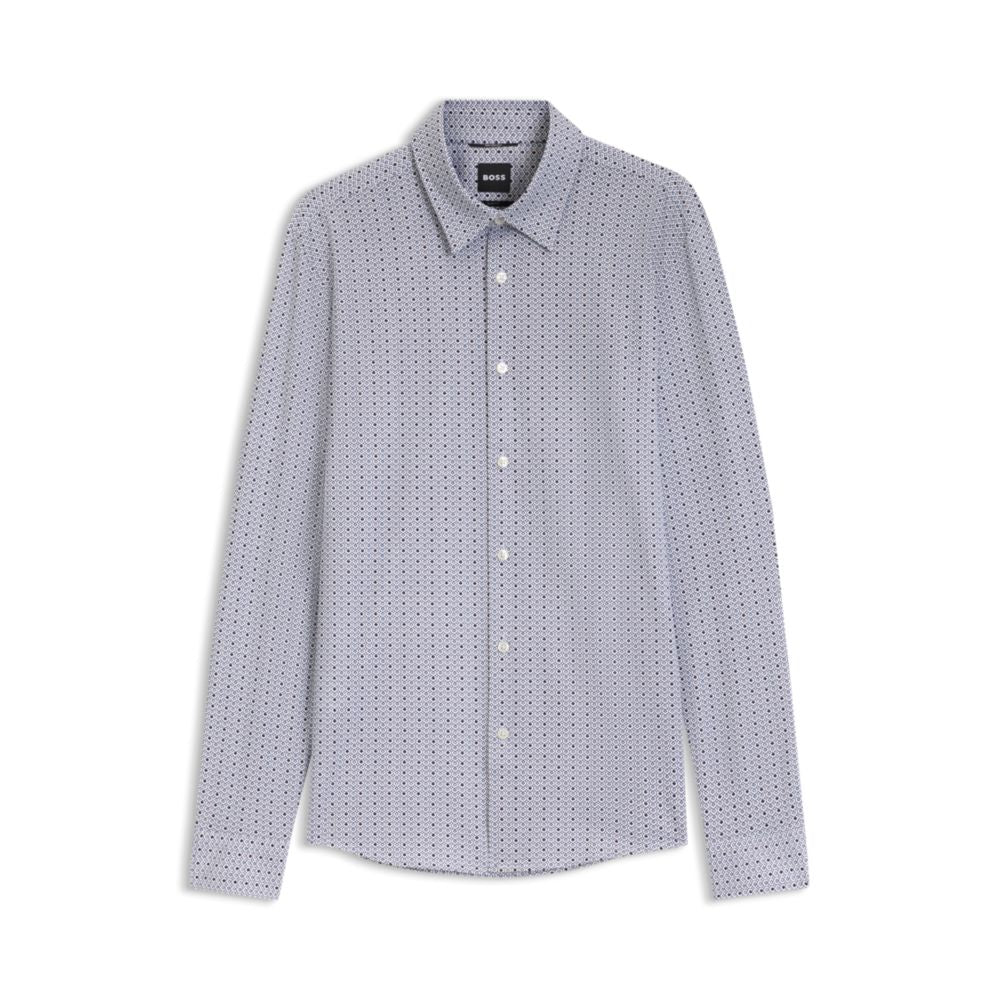 Camisa de corte ajustado con estampado