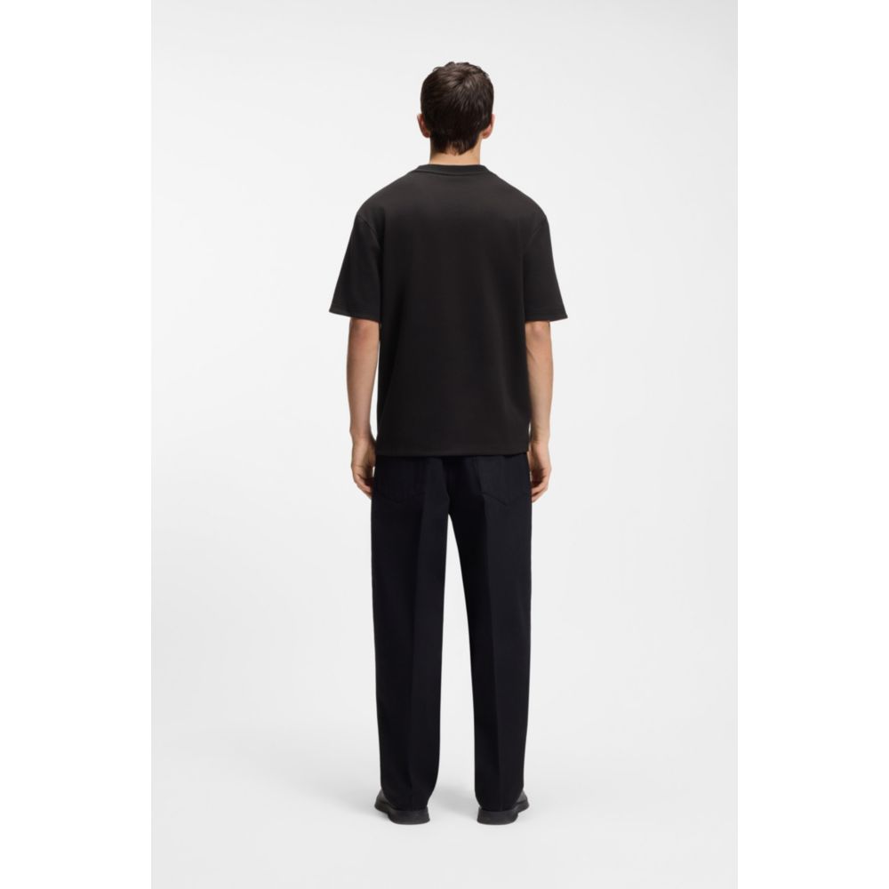Camiseta de algodón con bordado