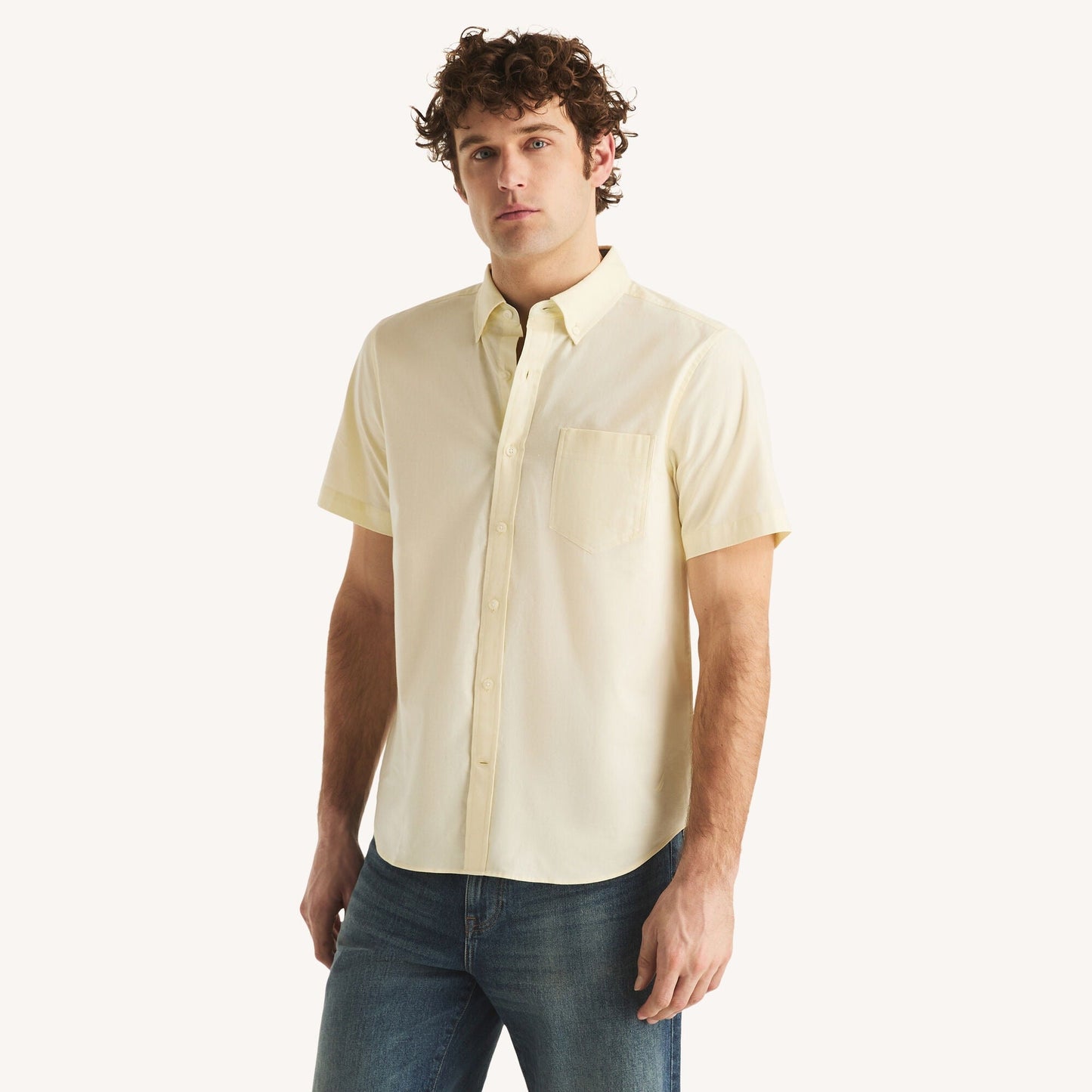 Camisa de hombre de manga corta