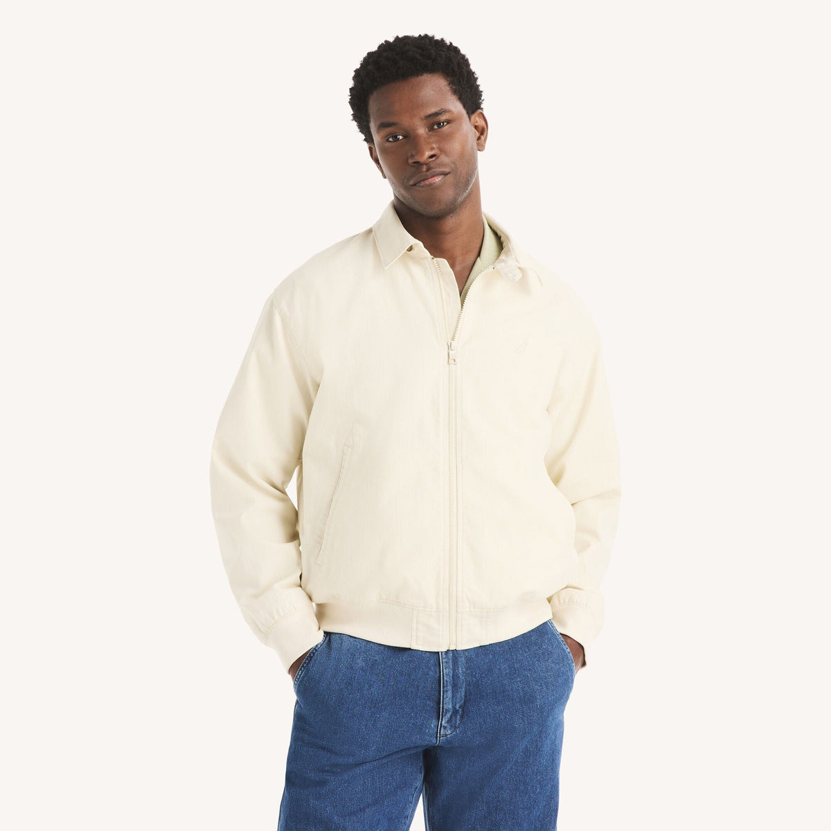 Chaqueta de hombre de lona
